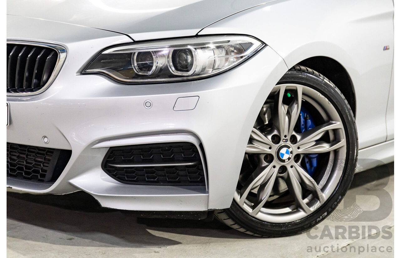 5/2014 BMW M235i F22 2d Coupe Glacier Silver Metallic Turbo 3.0L