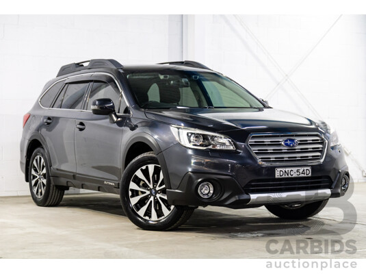04/2017 Subaru Outback 2.5i Premium (AWD) MY17 4d Wagon Dark Grey Metallic 2.5L