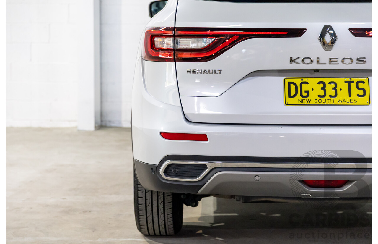 06/2023 Renault Koleos Life (4x2) ZGH MY23 4d Wagon Universal White Metallic 2.5L