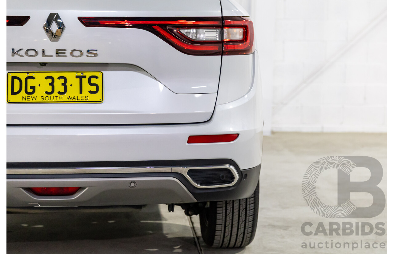06/2023 Renault Koleos Life (4x2) ZGH MY23 4d Wagon Universal White Metallic 2.5L