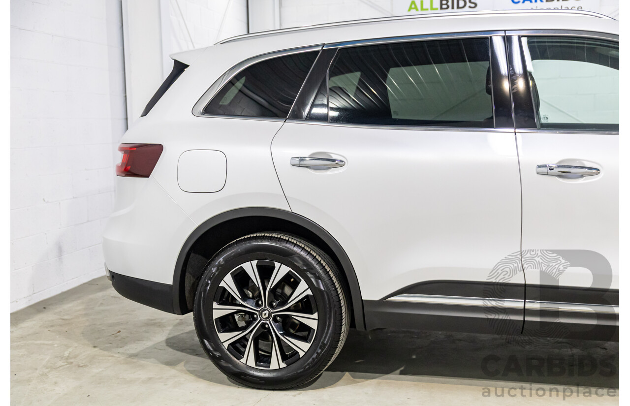 06/2023 Renault Koleos Life (4x2) ZGH MY23 4d Wagon Universal White Metallic 2.5L