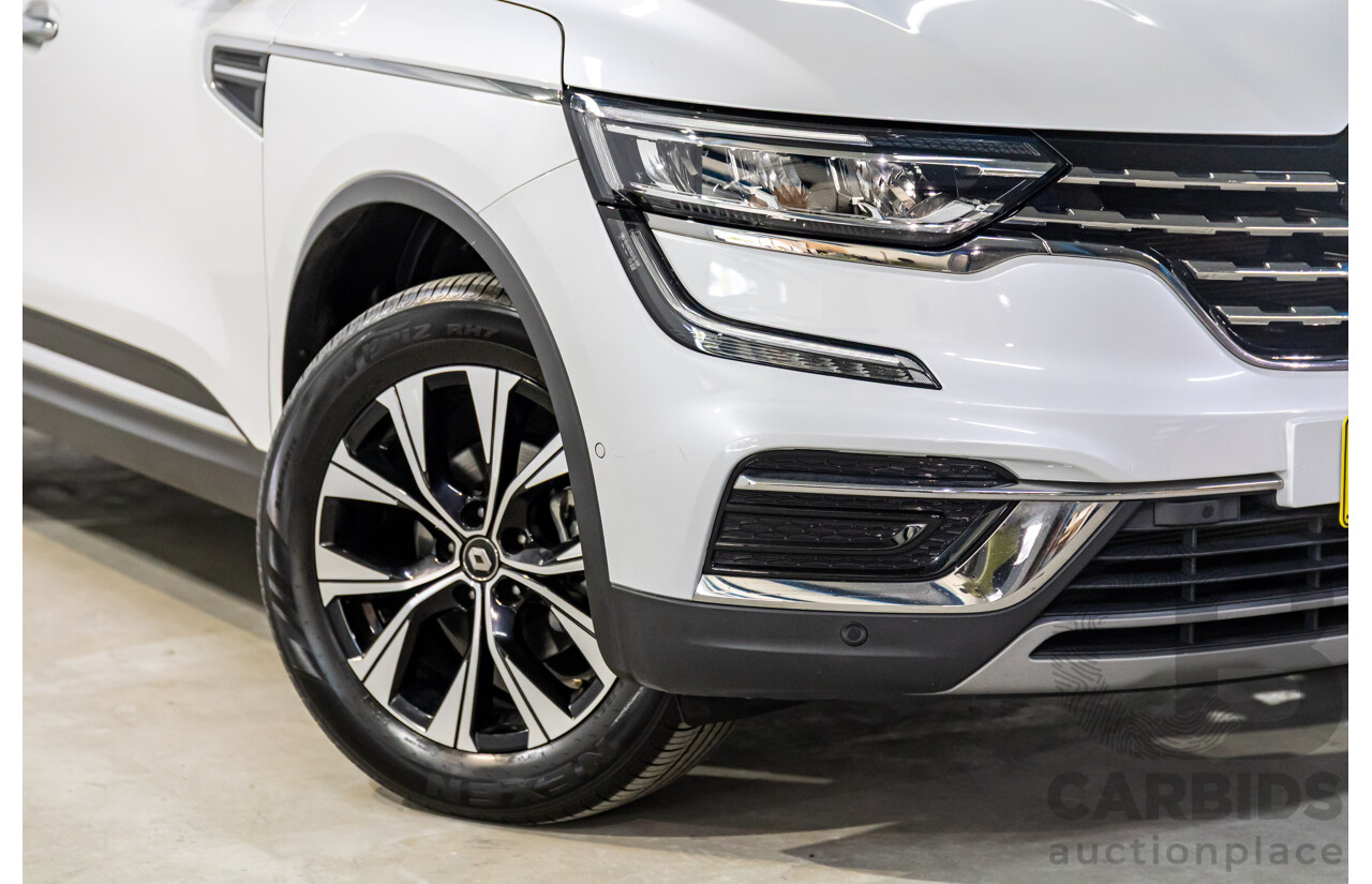 06/2023 Renault Koleos Life (4x2) ZGH MY23 4d Wagon Universal White Metallic 2.5L