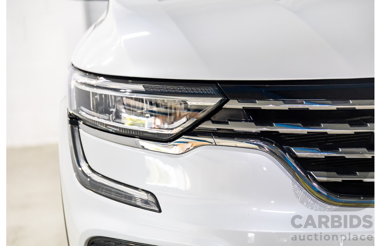 06/2023 Renault Koleos Life (4x2) ZGH MY23 4d Wagon Universal White Metallic 2.5L