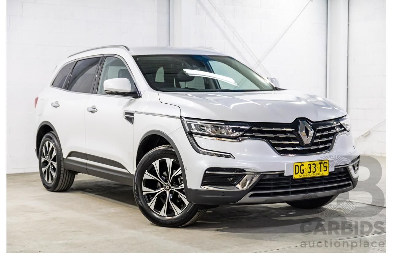06/2023 Renault Koleos Life (4x2) ZGH MY23 4d Wagon Universal White Metallic 2.5L