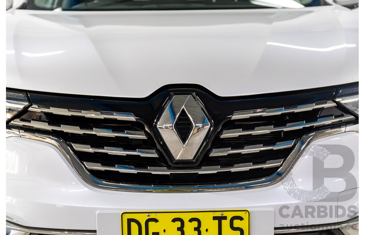 06/2023 Renault Koleos Life (4x2) ZGH MY23 4d Wagon Universal White Metallic 2.5L