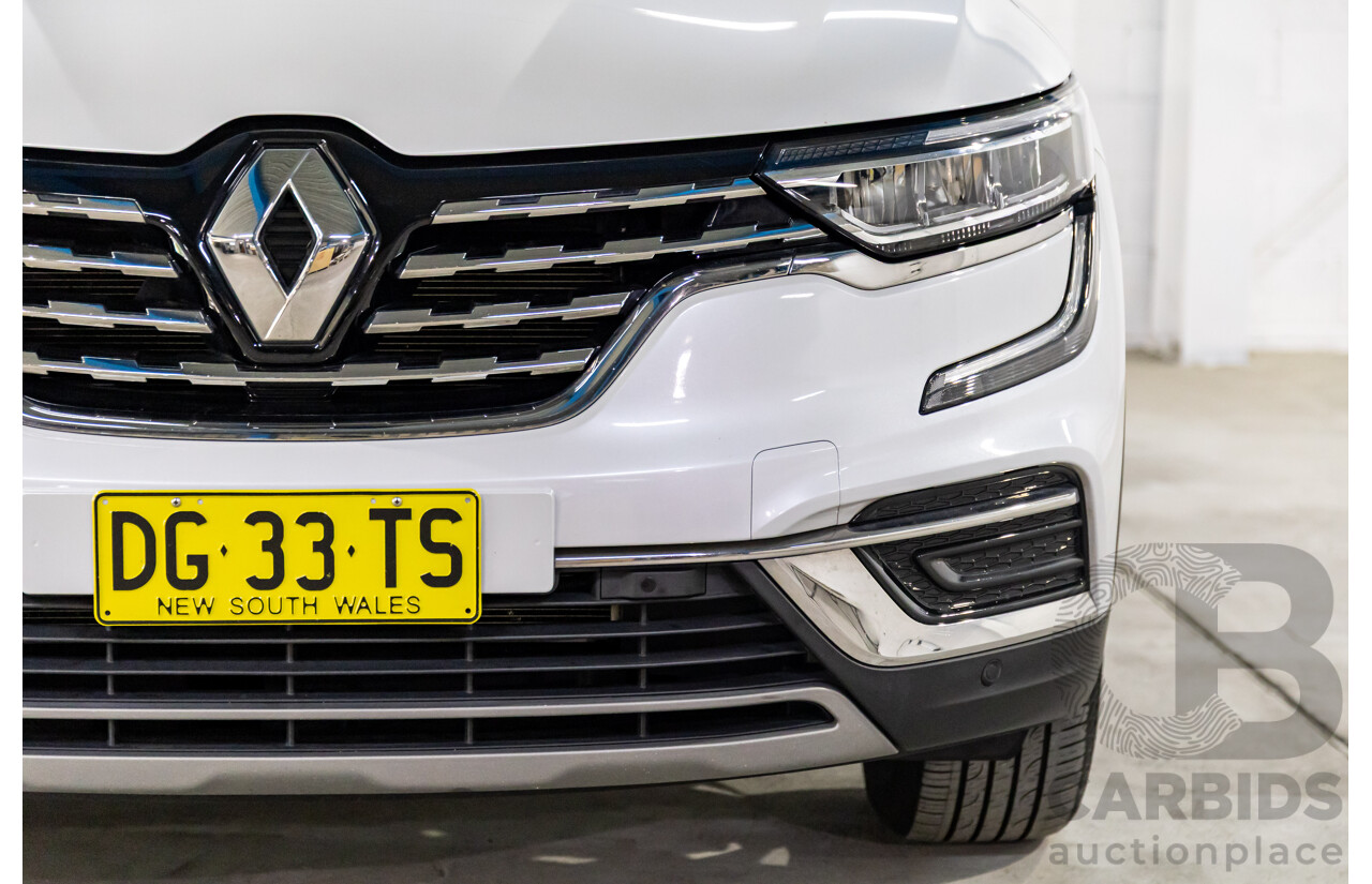 06/2023 Renault Koleos Life (4x2) ZGH MY23 4d Wagon Universal White Metallic 2.5L