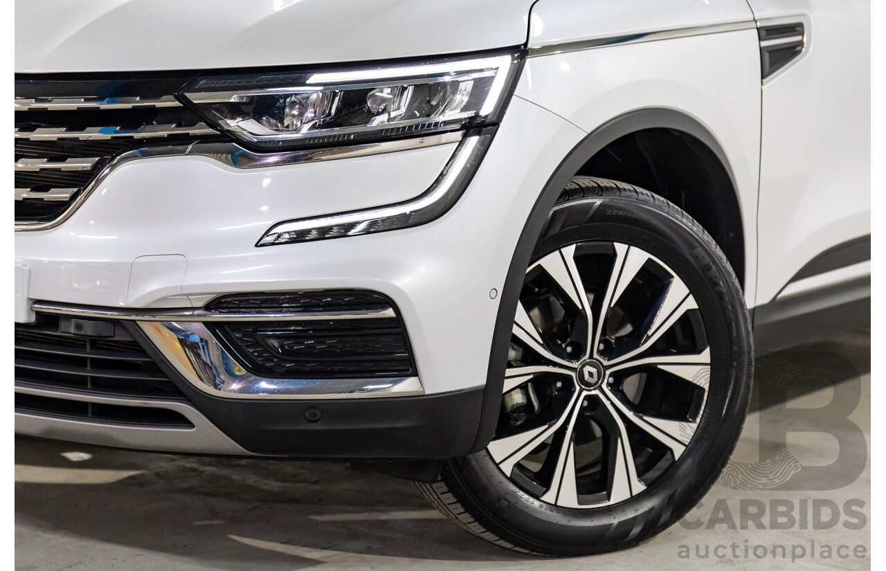 06/2023 Renault Koleos Life (4x2) ZGH MY23 4d Wagon Universal White Metallic 2.5L