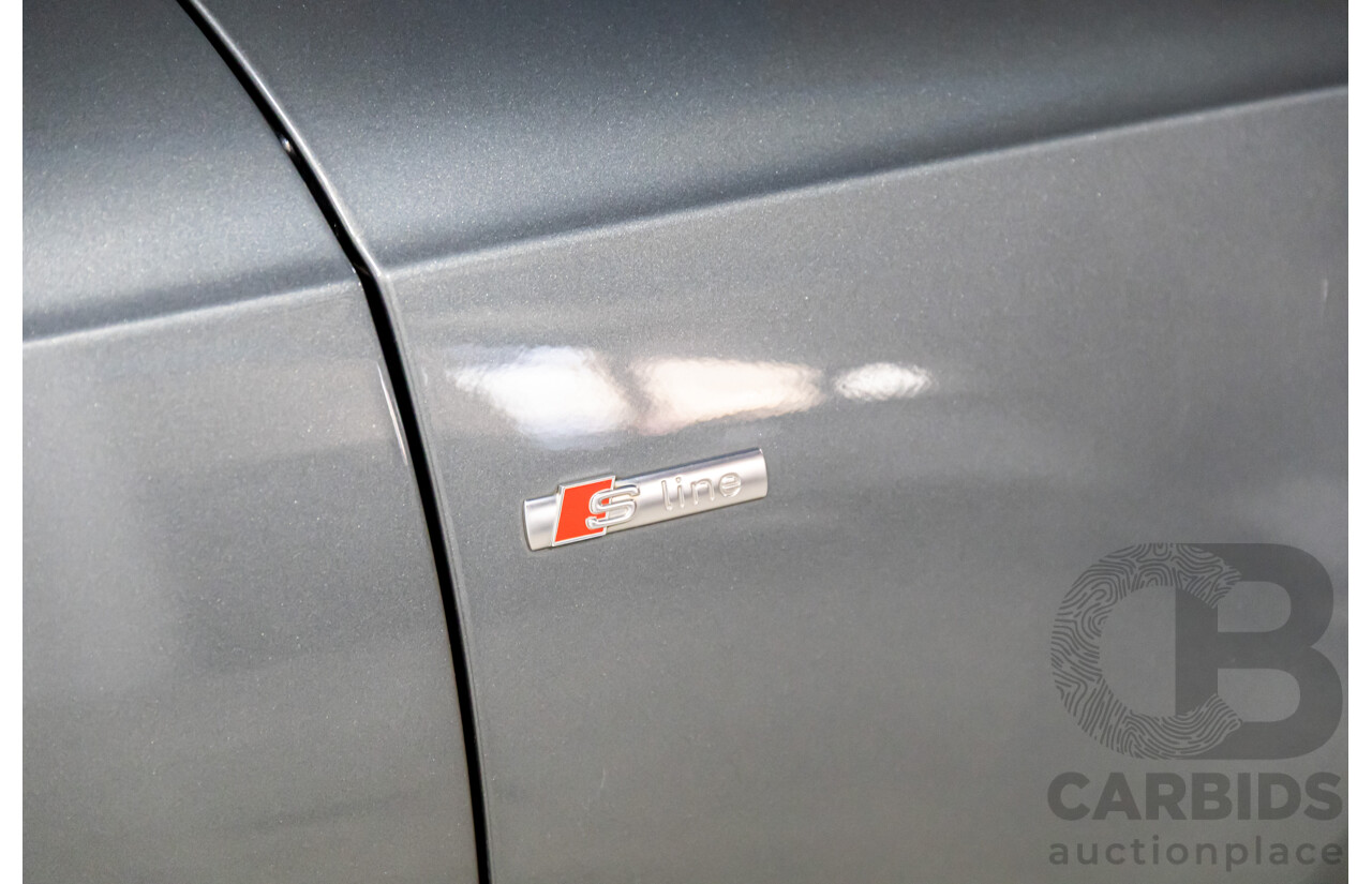 3/2014 Audi A5 2.0 TFSI Quattro S-Line 8T MY14 2d Coupe Monsoon Grey Metallic Turbo 2.0L