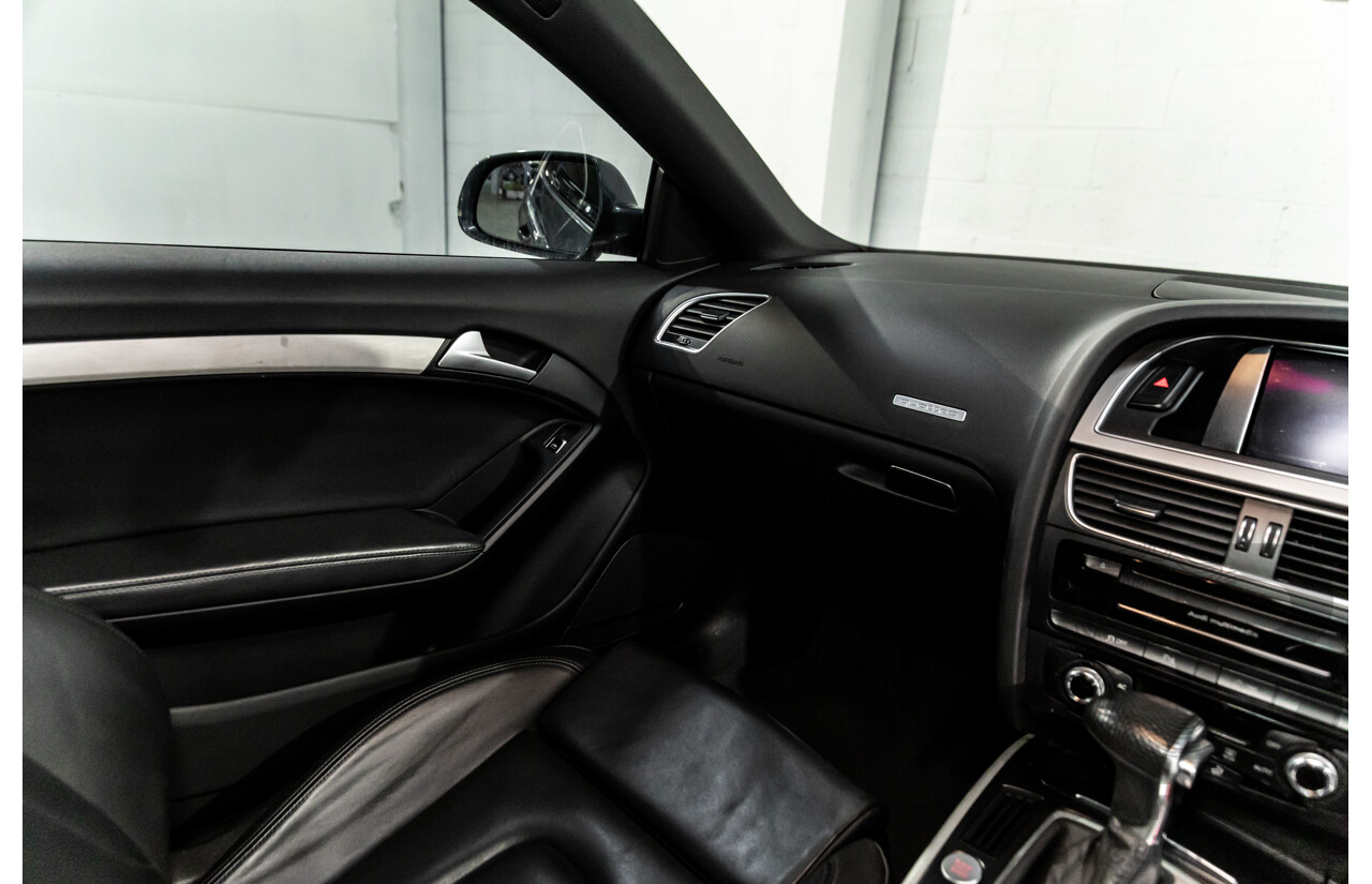 3/2014 Audi A5 2.0 TFSI Quattro S-Line 8T MY14 2d Coupe Monsoon Grey Metallic Turbo 2.0L