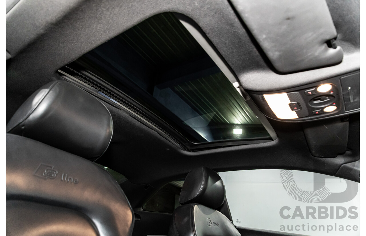 3/2014 Audi A5 2.0 TFSI Quattro S-Line 8T MY14 2d Coupe Monsoon Grey Metallic Turbo 2.0L