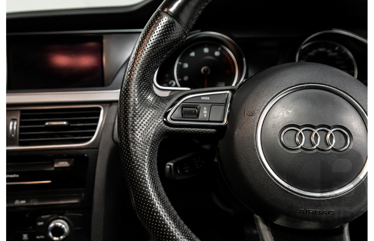 3/2014 Audi A5 2.0 TFSI Quattro S-Line 8T MY14 2d Coupe Monsoon Grey Metallic Turbo 2.0L