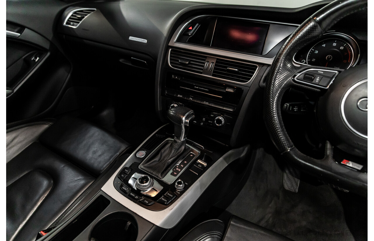 3/2014 Audi A5 2.0 TFSI Quattro S-Line 8T MY14 2d Coupe Monsoon Grey Metallic Turbo 2.0L