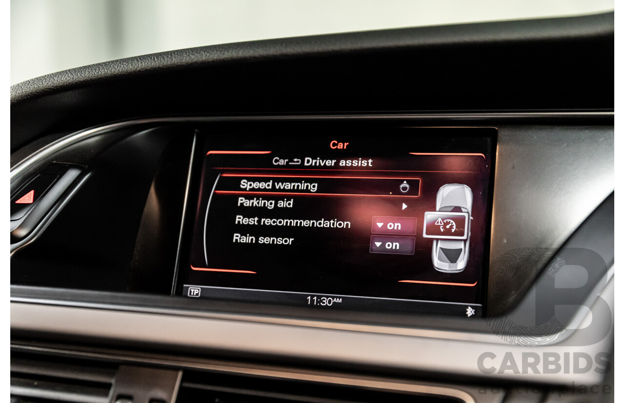 3/2014 Audi A5 2.0 TFSI Quattro S-Line 8T MY14 2d Coupe Monsoon Grey Metallic Turbo 2.0L