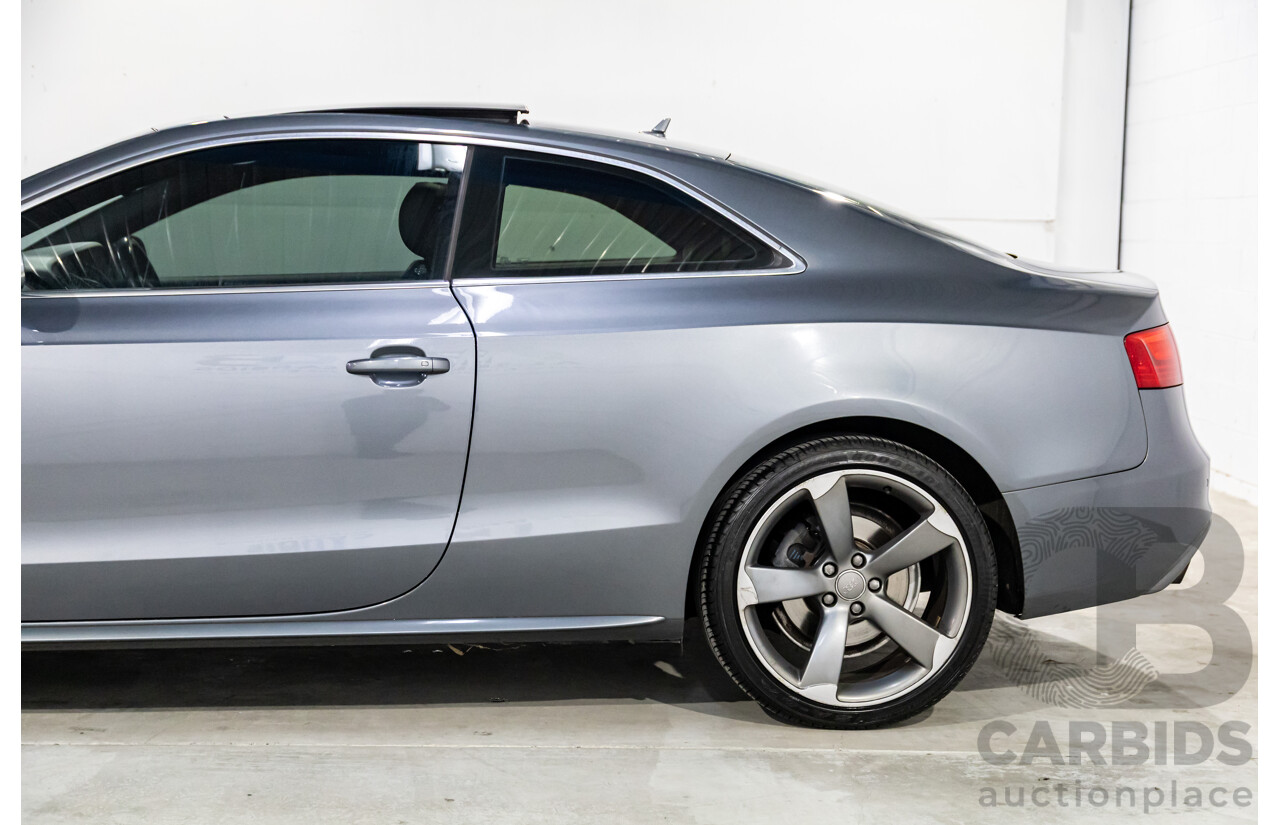 3/2014 Audi A5 2.0 TFSI Quattro S-Line 8T MY14 2d Coupe Monsoon Grey Metallic Turbo 2.0L