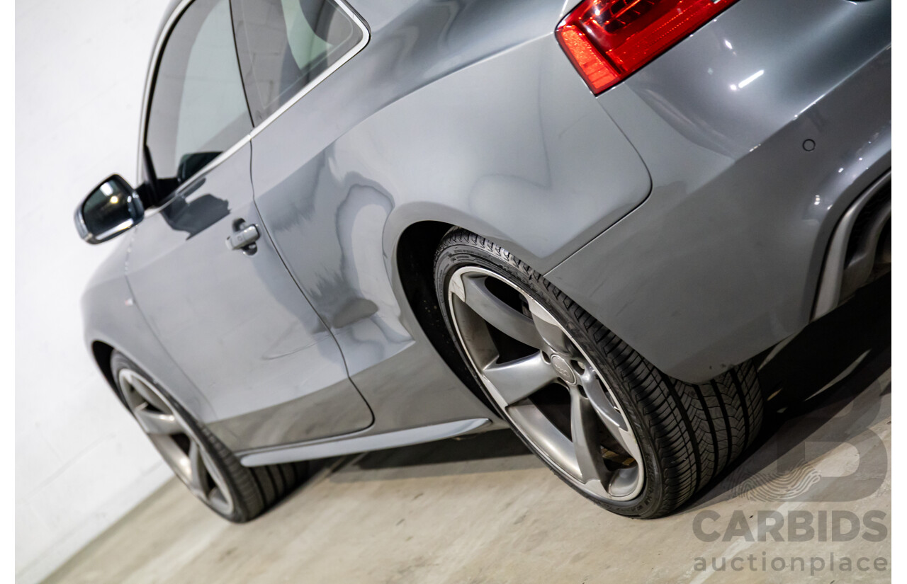 3/2014 Audi A5 2.0 TFSI Quattro S-Line 8T MY14 2d Coupe Monsoon Grey Metallic Turbo 2.0L