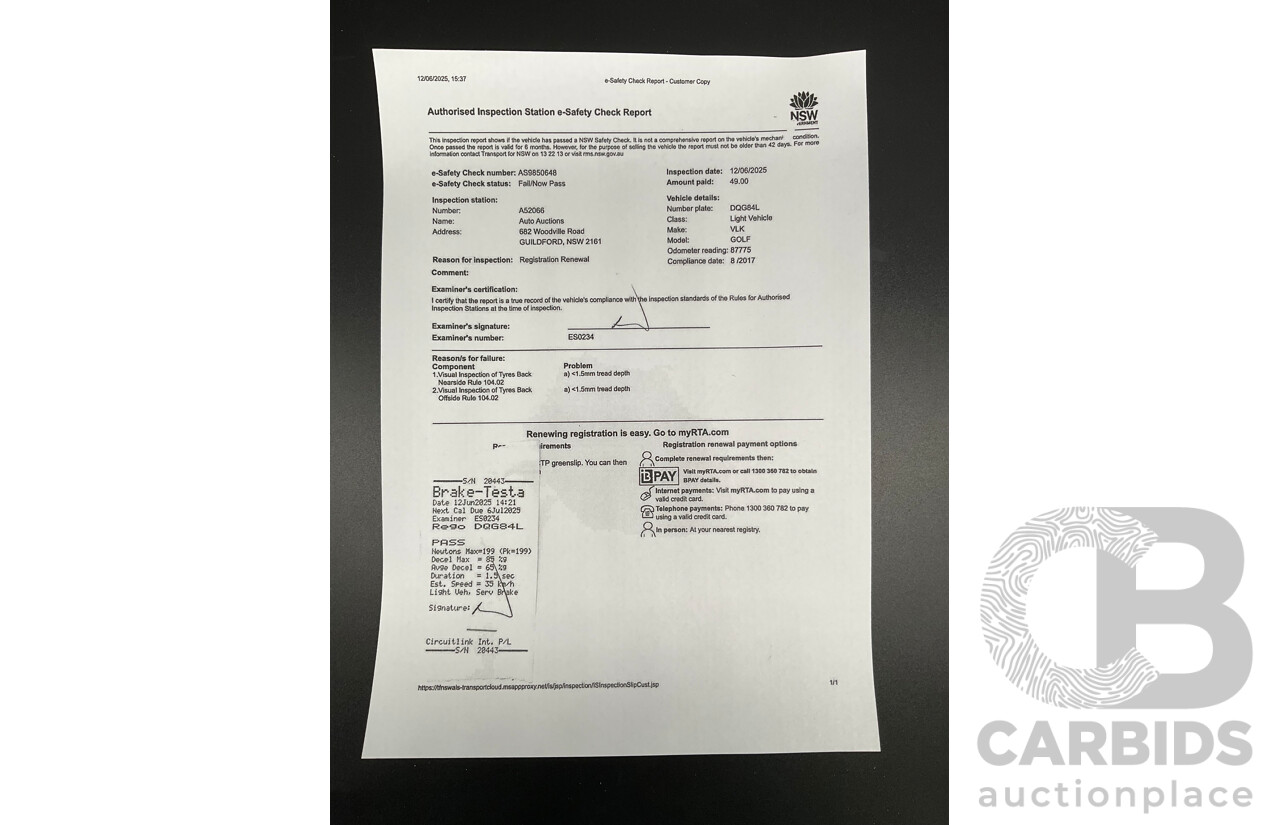 08/2017 Volkswagen Golf Alltrack Premium 132 TSI (AWD) Mk7.5 AU MY18 4d Wagon Pure White Turbo 1.8L