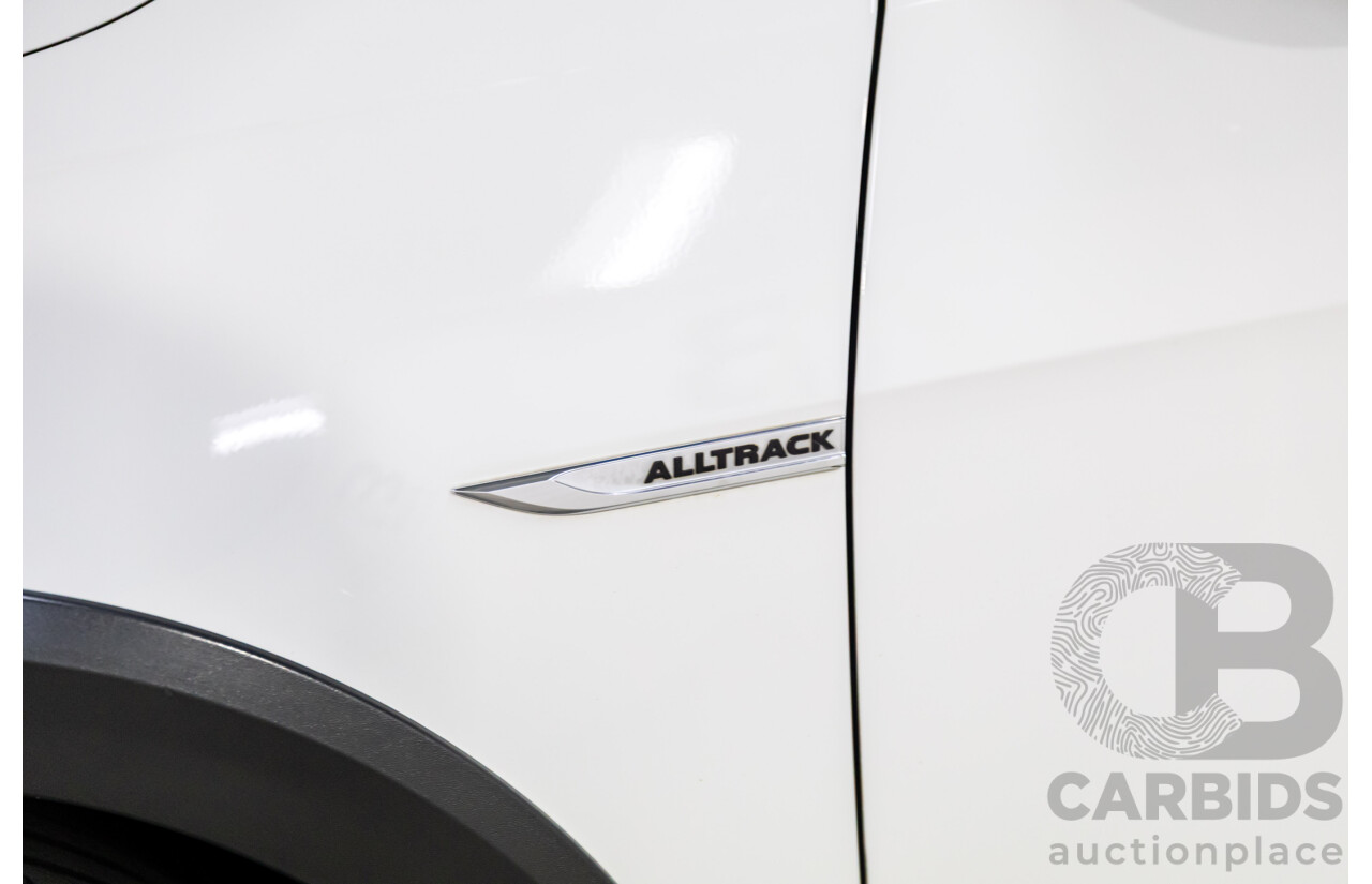 08/2017 Volkswagen Golf Alltrack Premium 132 TSI (AWD) Mk7.5 AU MY18 4d Wagon Pure White Turbo 1.8L