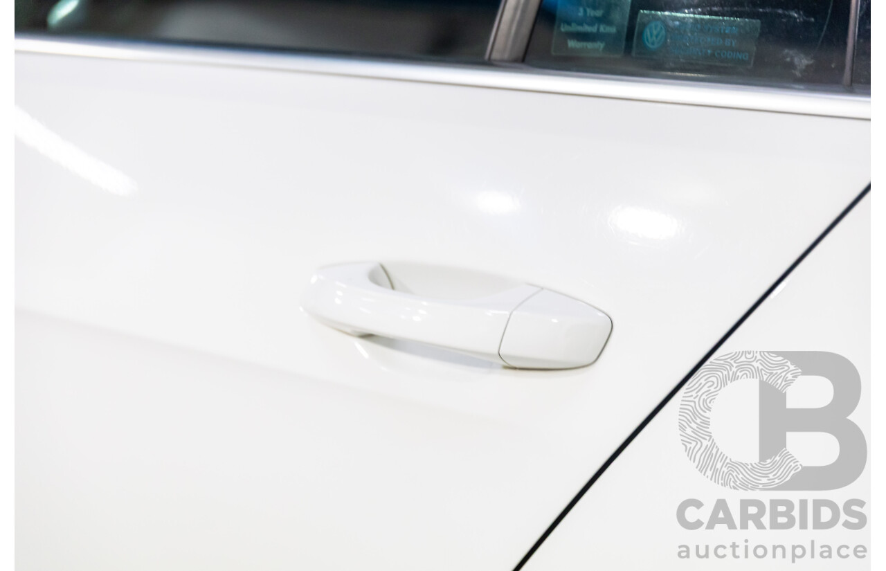 08/2017 Volkswagen Golf Alltrack Premium 132 TSI (AWD) Mk7.5 AU MY18 4d Wagon Pure White Turbo 1.8L
