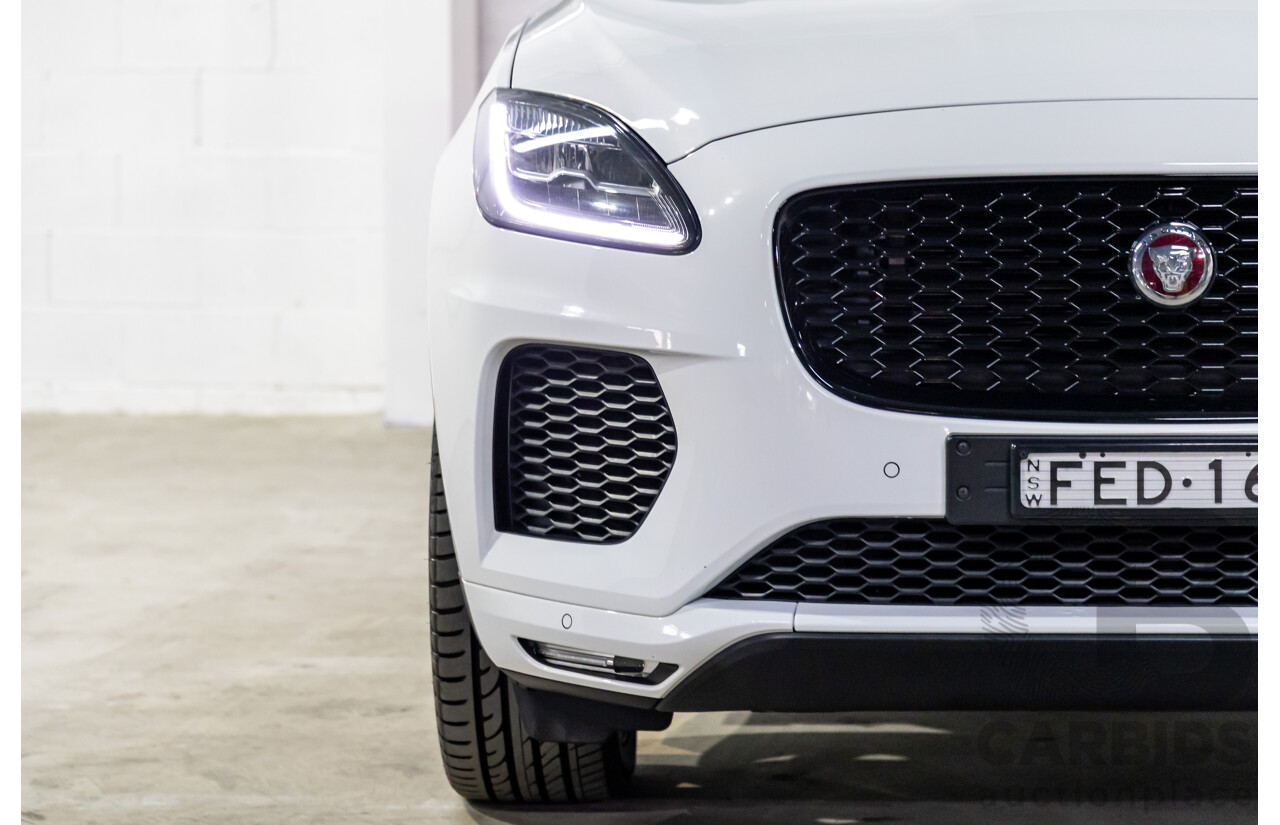 07/2018 Jaguar E-Pace D240 R-Dynamic HSE (AWD 177kW) X540 MY19 4d Wagon Fuji White Turbo Diesel 2.0L