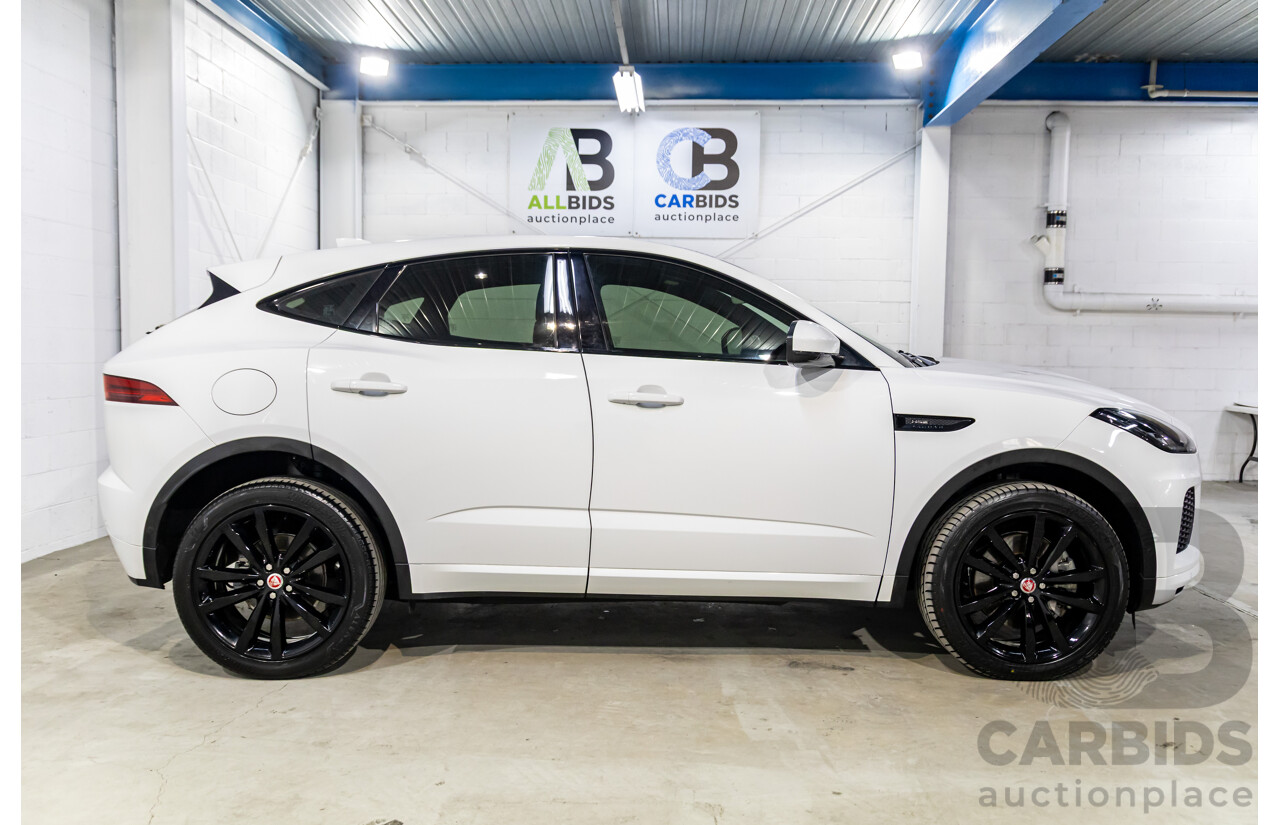 07/2018 Jaguar E-Pace D240 R-Dynamic HSE (AWD 177kW) X540 MY19 4d Wagon Fuji White Turbo Diesel 2.0L