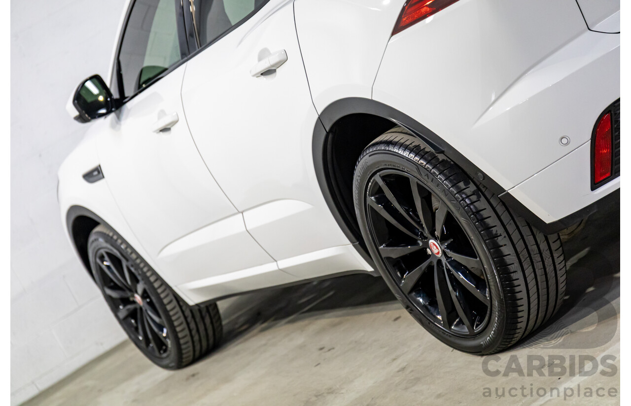 07/2018 Jaguar E-Pace D240 R-Dynamic HSE (AWD 177kW) X540 MY19 4d Wagon Fuji White Turbo Diesel 2.0L