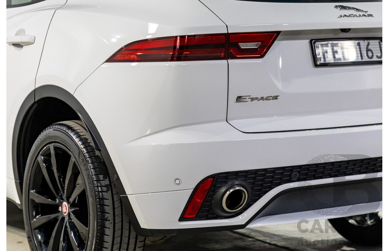 07/2018 Jaguar E-Pace D240 R-Dynamic HSE (AWD 177kW) X540 MY19 4d Wagon Fuji White Turbo Diesel 2.0L