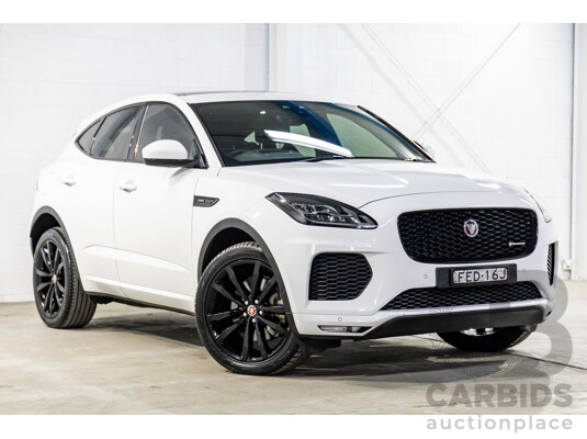 07/2018 Jaguar E-Pace D240 R-Dynamic HSE (AWD 177kW) X540 MY19 4d Wagon Fuji White Turbo Diesel 2.0L