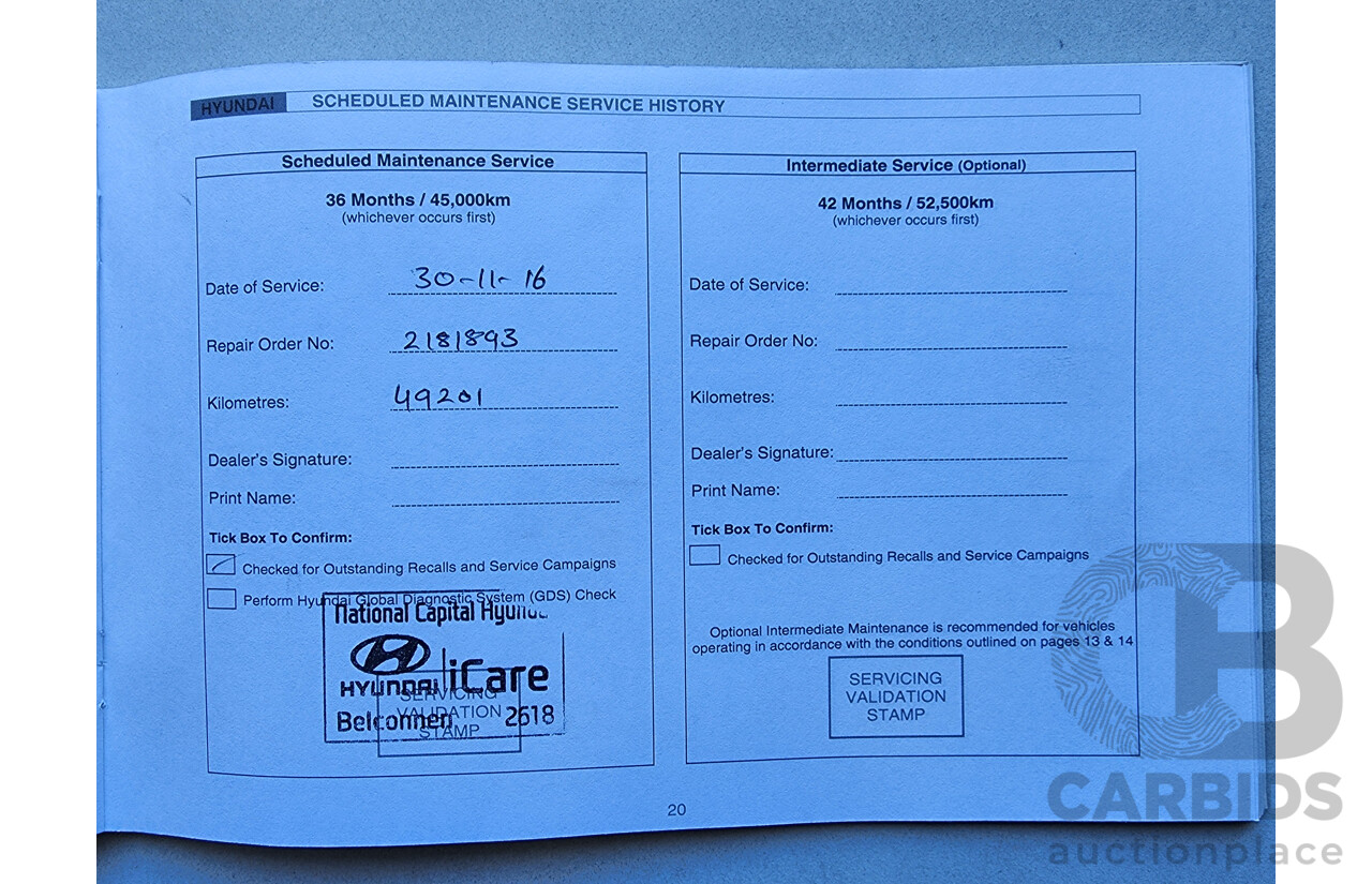 3/2012 Hyundai Accent Active CRDi RB 5d Hatchback White 1.6L