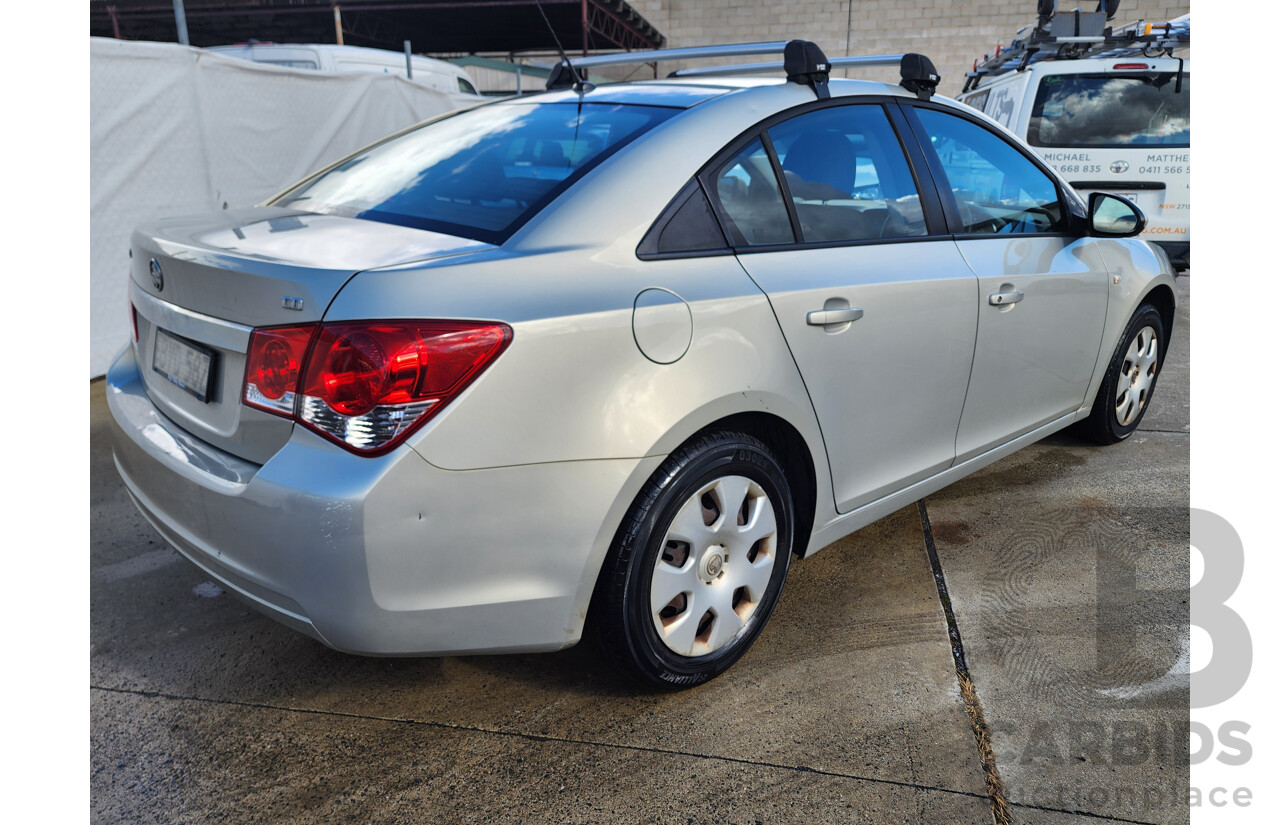 4/2011 Holden Cruze CD JH 4d Sedan Gold 1.8L