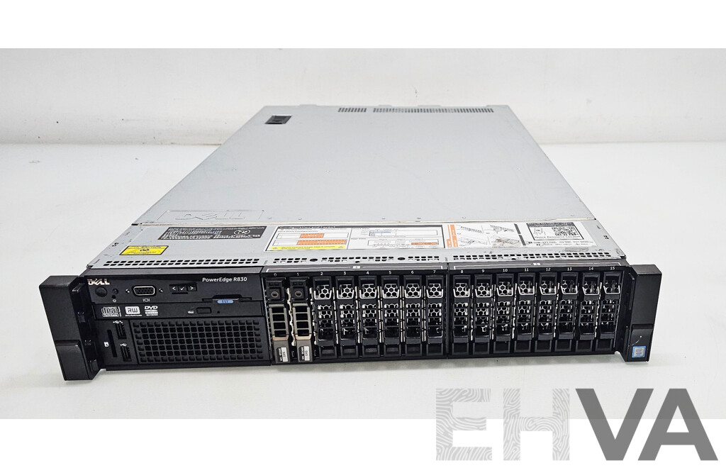 Dell PowerEdge R830 Quad Intel Xeon (E5-4620 V4) 2.10GHz-2.60GHz 10-Core CPU 2RU Server W/ 256GB DDR4