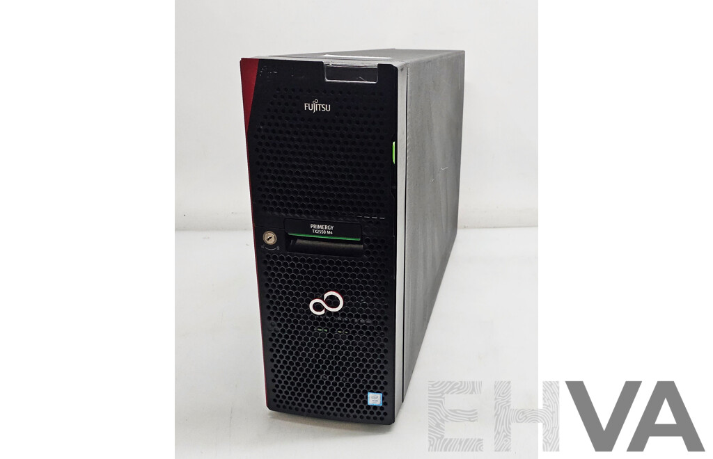 Fujitsu Primergy TX2550 M4 Dual Intel Xeon SILVER (4110) 2.10GHz-3.00GHz 8-Core CPU Server w/ 64GB DDR4