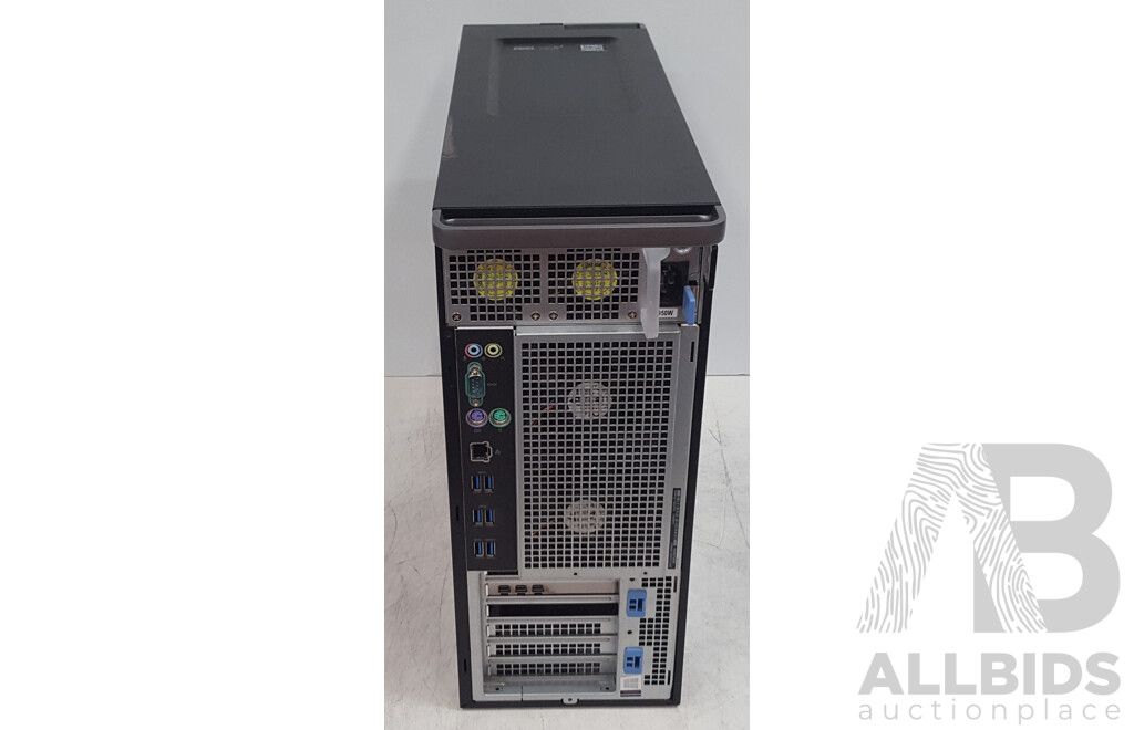 Dell Precision 7820 Tower Intel Xeon GOLD (6128) 3.40GHz-3.70GHz 6-Core CPU Workstation w/ NVIDIA Quadro P400