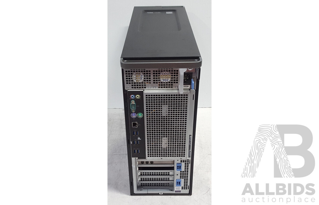 Dell Precision 7820 Intel Xeon GOLD (6128) 3.40GHz-3.70GHz 6-Core CPU Workstation w/ NVIDIA Quadro P400