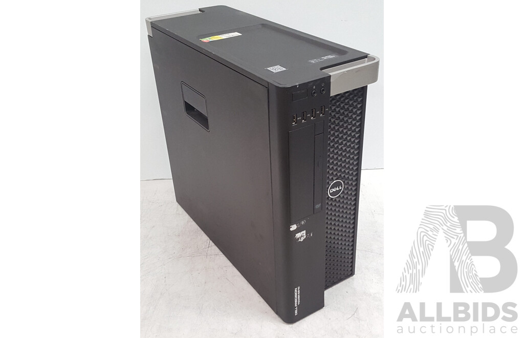 Dell Precision Tower 5810 Intel Xeon (E5-1650 v3) 3.50GHz-3.80GHz 6-Core CPU Workstation w/ NVIDIA Quadro K2200
