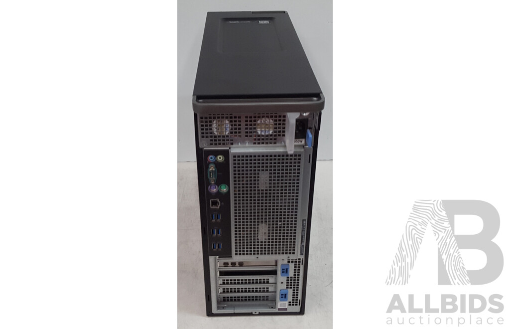Dell Precision 7820 Tower Intel Xeon GOLD (6128) 3.40GHz-3.70GHz 6-Core CPU Workstation w/ NVIDIA Quadro P400