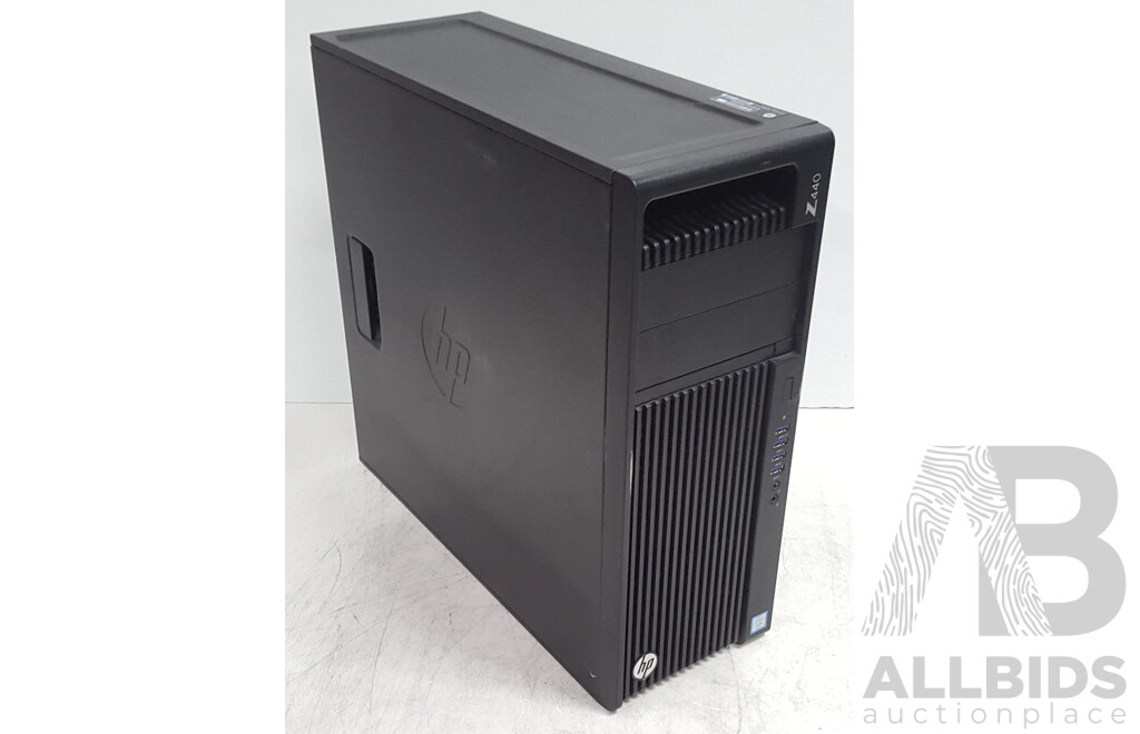 HP Z440 Intel Xeon (E5-1650 v3) 3.50GHz-3.80GHz 6-Core CPU Workstation w/ NVIDIA Quadro K620