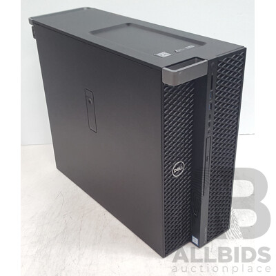 Dell Precision 7820 Tower Intel Xeon GOLD (6128) 3.40GHz-3.70GHz 6-Core CPU Workstation w/ NVIDIA Quadro P400