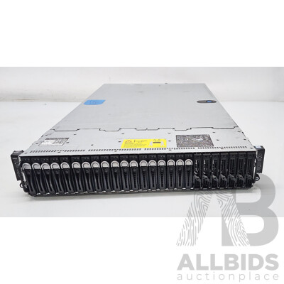 Dell EMC PowerEdge R6220 24-Bay Multi-Nodes Server W/ 3x Dell XC6320-6 Dual Intel Xeon (E5-2630 V3) 2.40GHz-3.20GHz 4-Core CPU Nodes W/ 64GB DDR4