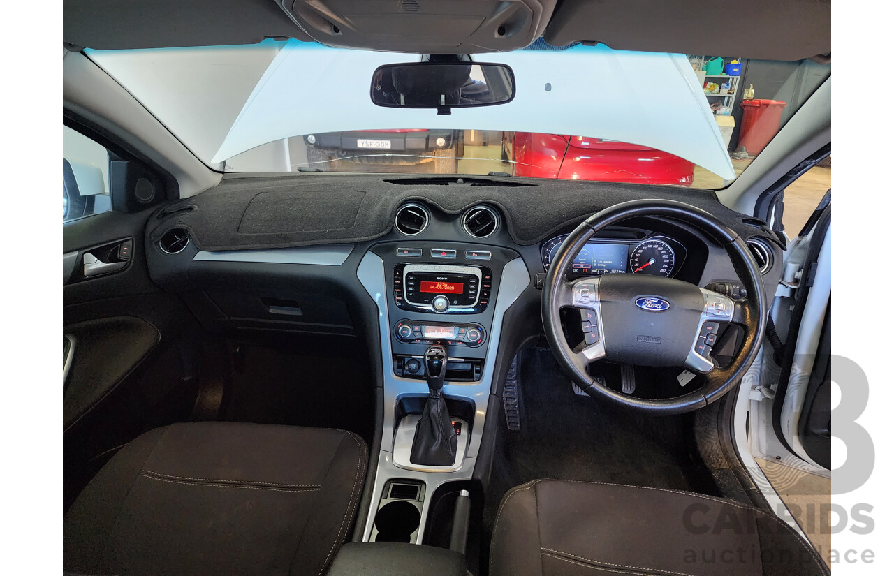 7/2014 Ford Mondeo Zetec MC 5d Hatchback White 2.0L