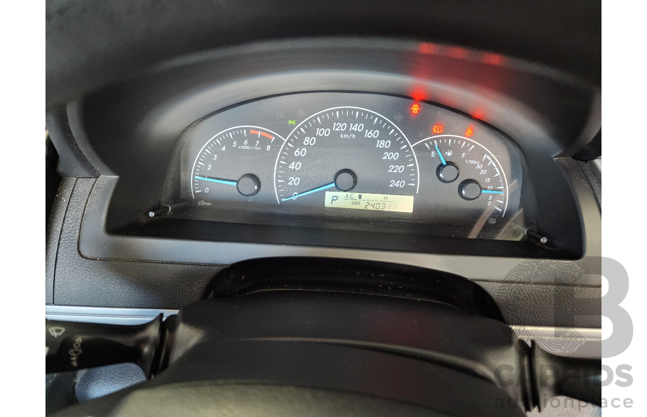 7/2012 Toyota Camry Altise ASV50R 4d Sedan Red 2.5L