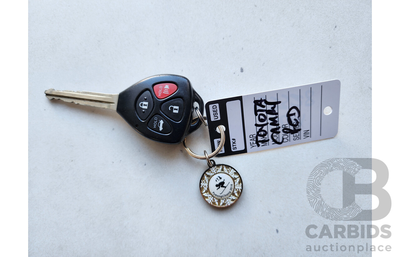 7/2012 Toyota Camry Altise ASV50R 4d Sedan Red 2.5L