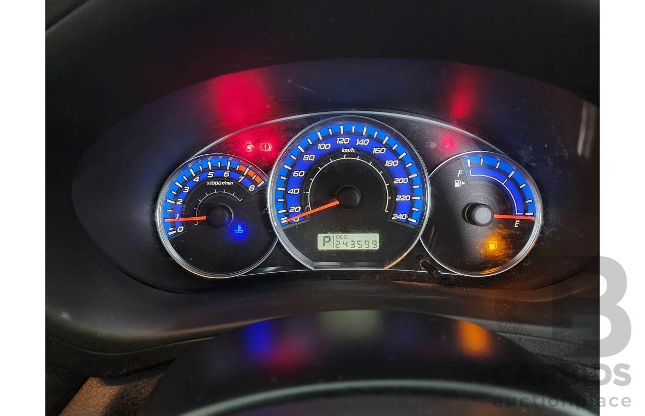 2/2009 Subaru Forester XT MY09 4d Wagon Grey 2.5L