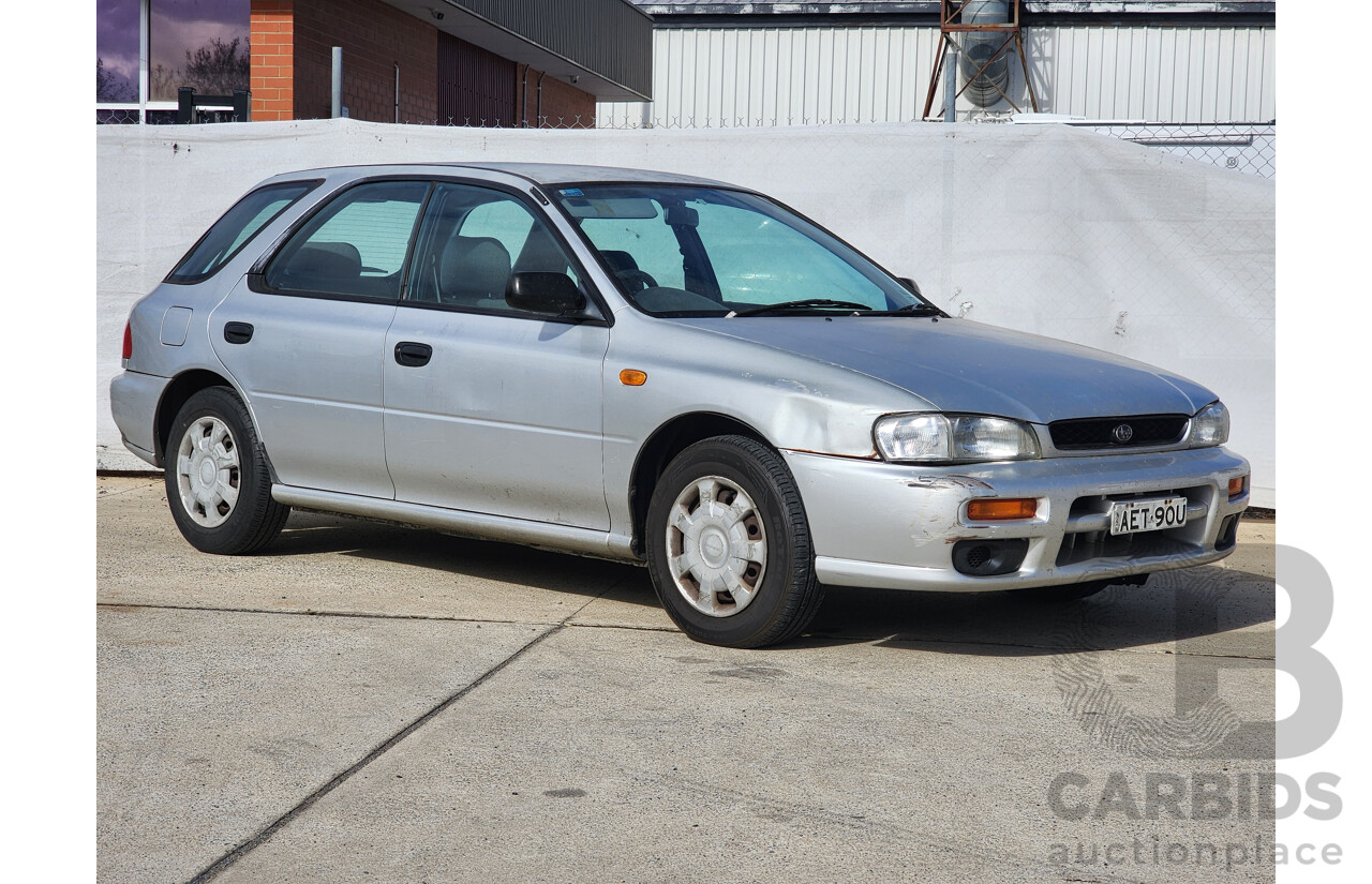 6/1997 Subaru Impreza GX  5d Hatchback Silver 2.0L