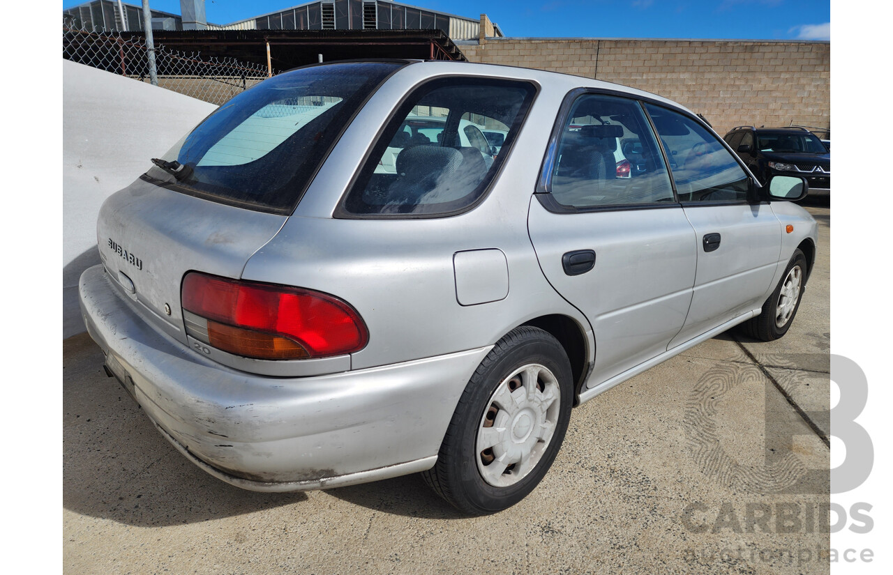 6/1997 Subaru Impreza GX  5d Hatchback Silver 2.0L