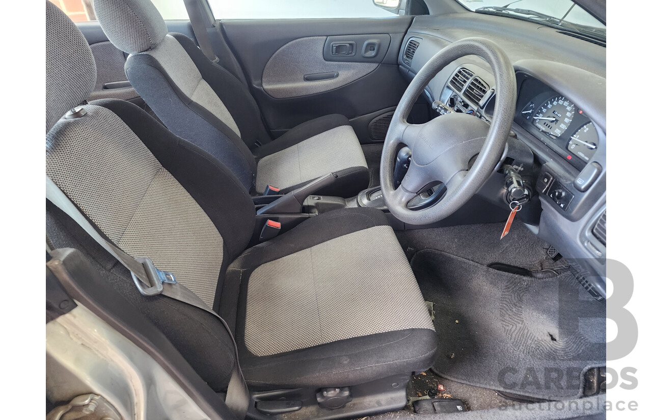 6/1997 Subaru Impreza GX  5d Hatchback Silver 2.0L