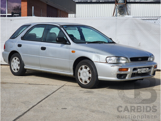 6/1997 Subaru Impreza GX  5d Hatchback Silver 2.0L