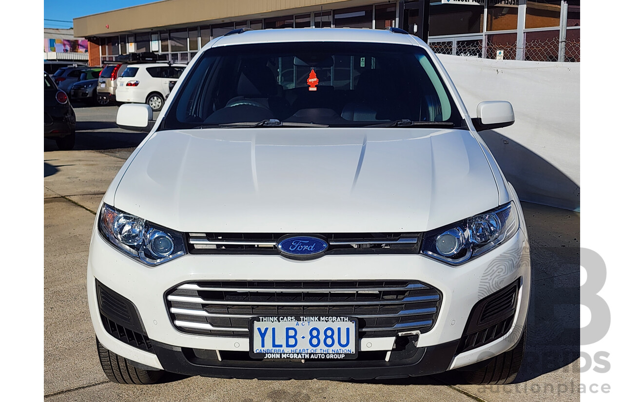 3/2016 Ford Territory TX (rwd) SZ MK2 4d Wagon White 2.7L