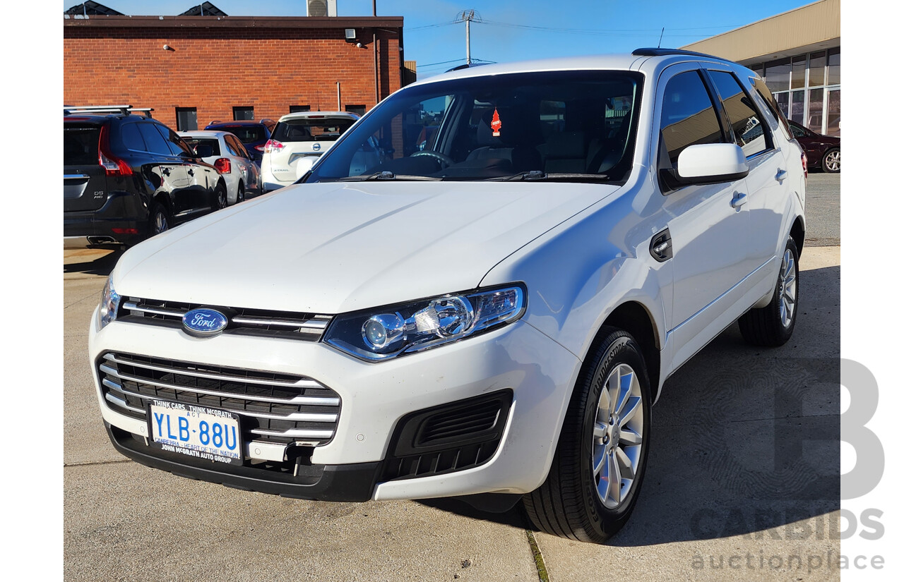 3/2016 Ford Territory TX (rwd) SZ MK2 4d Wagon White 2.7L