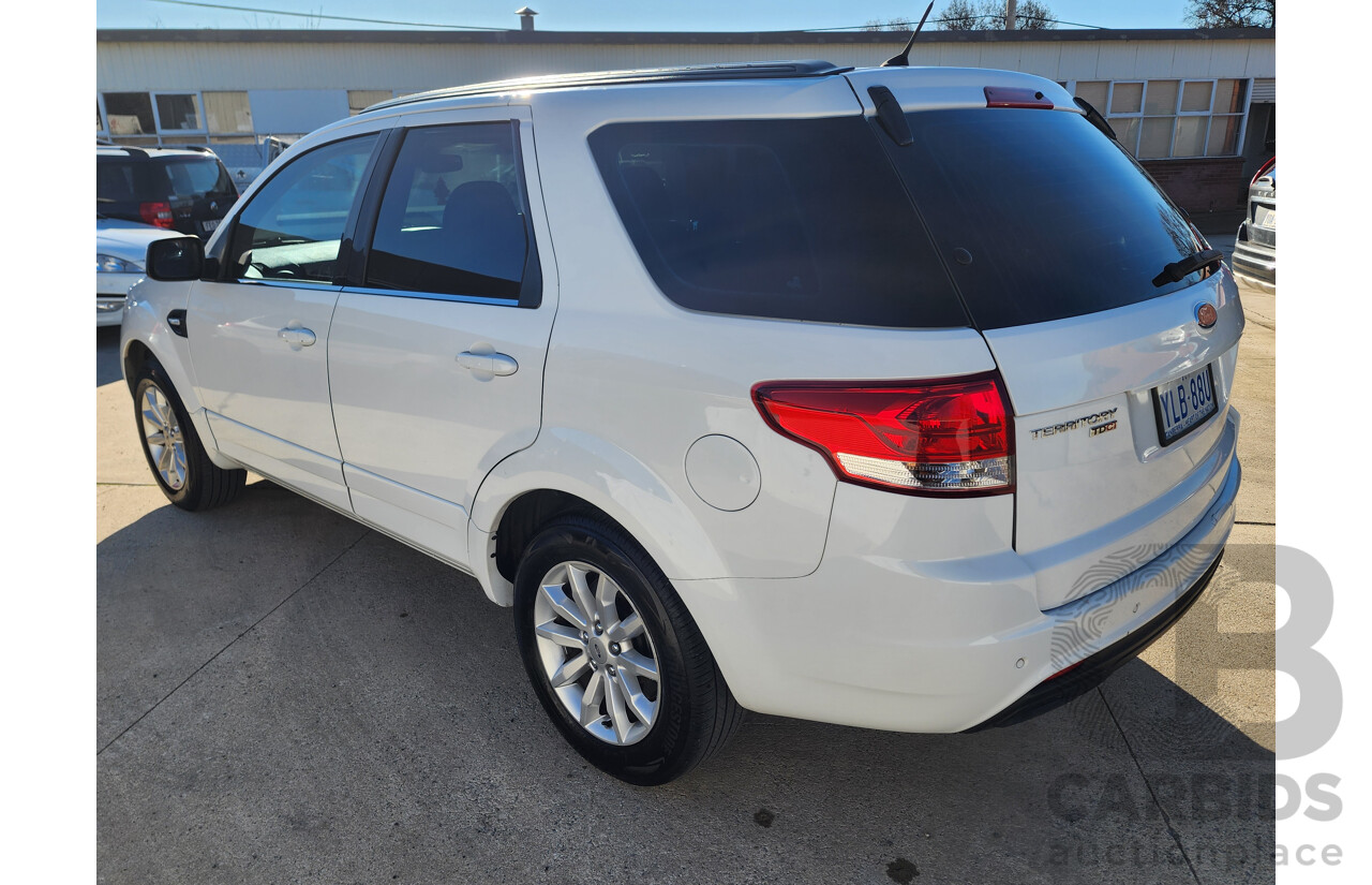 3/2016 Ford Territory TX (rwd) SZ MK2 4d Wagon White 2.7L