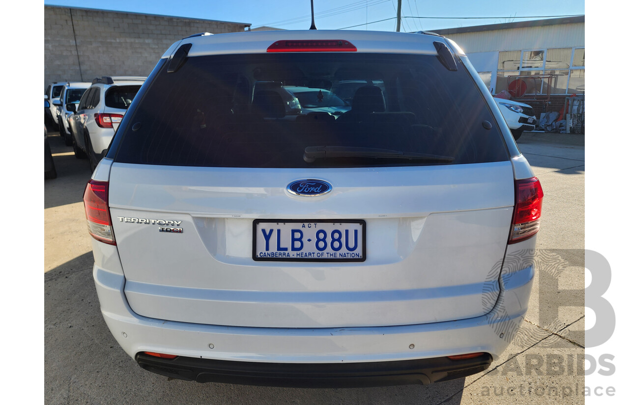 3/2016 Ford Territory TX (rwd) SZ MK2 4d Wagon White 2.7L